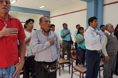 Ceremonia de Juramentación de Agentes Municipales" y entrega de credenciales Distintivo Institucional.