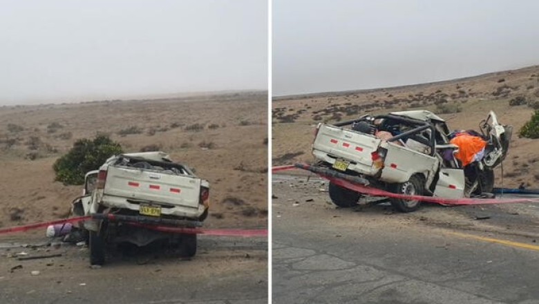 IDENTIFICAN A LOS CINCO FALLECIDOS DEL ACCIDENTE VEHICULAR EN EL INGRESO A ILO