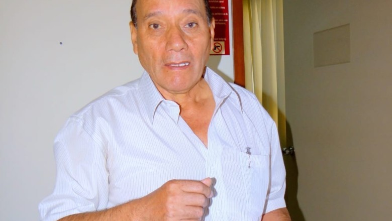 PRESIDENTE DEL FRENTE DEFENSA ANTICORRUPCION BRINDA DECLARACIONES