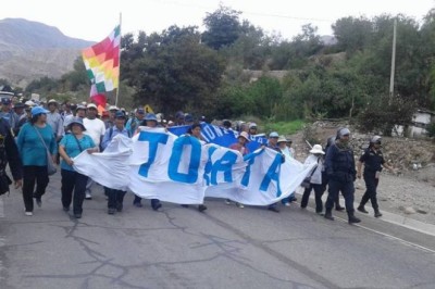 TORATA SE ALISTA PARA UNA MOVILIZACION CONTRA EL ALA POR EL AGUA DE TITIJONES