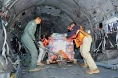 INDECI ENVIÓ 3.5 TONELADAS DE AYUDA HUMANITARIA PARA ATENDER LA EMERGENCIA EN UBINAS