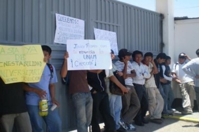 COMUNIDAD UNIVERSITARIA DE LA UNAM RECLAMA POR DEMORA E IRREGULARIDADES EN EL PROCESO DE INSTITUCIONALIZACIÓN