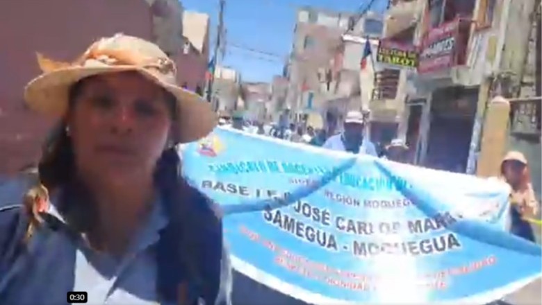 Los profesores de los institutos superiores   se plegaron al paro nacional de 48 horas